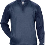 Sport Heather Tonal Quarter-Zip Pullover