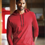 Softstyle® Lightweight Hooded Long Sleeve T-Shirt