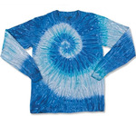 Ripple Tie-Dyed Long Sleeve T-Shirt