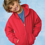 EcoSmart® Youth Full-Zip Hooded Sweatshirt