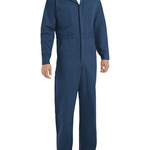 Button-Front Cotton Coverall - Tall Sizes