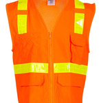 Oralite® Solid Front with Mesh Back Vest