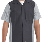 Short Sleeve Automotive Crew Shirt - Long Sizes