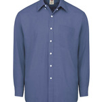 Long Sleeve Oxford Shirt - Long Sizes