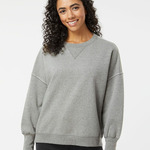 Women's Sueded Fleece Crewneck Sweatshirt