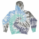 Tie-Dyed Cloud Fleece Hooded Sweatshirt