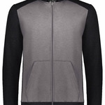 Youth Eco Revive™ Three-Season Triblend Fleece Full-Zip Hooded Sweatshirt