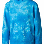 Youth Midweight Tie-Dyed Hooded Sweatshirt