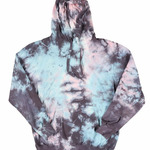 Premium Fleece Tie-Dyed Hooded Sweatshirt
