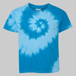 Youth Tone-on-Tone Spiral Tie-Dyed T-Shirt