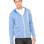 Triblend Sponge Fleece Full-Zip Hoodie