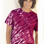 Tiger Stripe Tie-Dyed T-Shirt