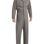 Zip-Front Cotton Coverall - Tall Sizes