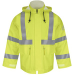 Hi-Visibility Flame-Resistant Rain Jacket