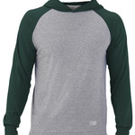 Jersey Pullover Hooded Raglan