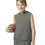 Youth Stadium Hooded Sleeveless Sweatshirt