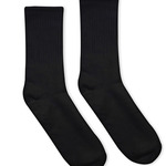 USA-Made Solid Crew Socks