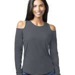 Women's Cold Shoulder Long Sleeve T-Shirt