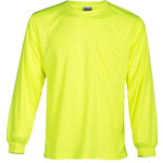 Microfiber Polyester Long Sleeve T-Shirt