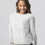 Girls Fuzzy Fleece Crew