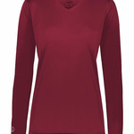 Girls' Momentum Long Sleeve V-Neck T-Shirt