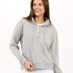 Women's Lace Up Pullover