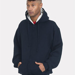 USA-Made Super Heavy Thermal Lined Full-Zip Hooded Sweatshirt