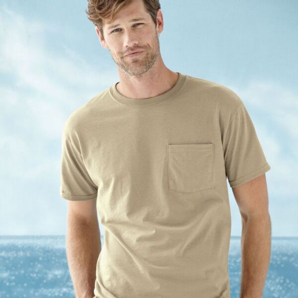 Dri-Power® 50/50 Pocket T-Shirt Thumbnail