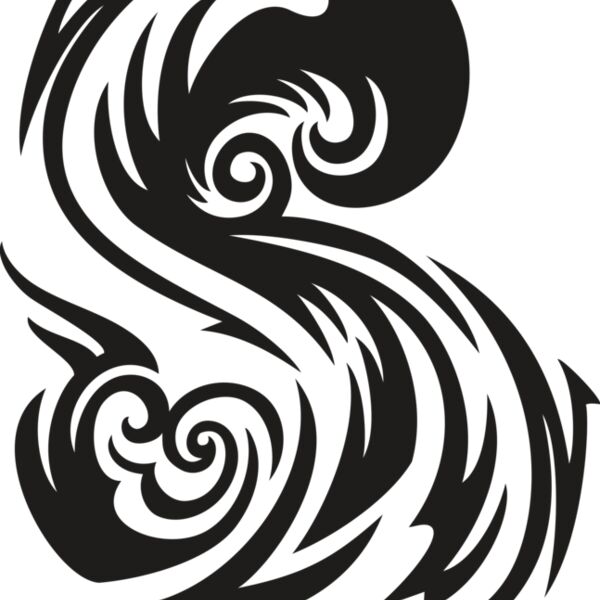 EStribal067bw Thumbnail