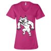 Women’s Relaxed Jersey V-Neck Tee Thumbnail