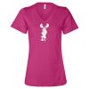 Women’s Relaxed Jersey V-Neck Tee Thumbnail
