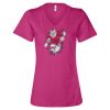 Women’s Relaxed Jersey V-Neck Tee Thumbnail