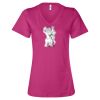 Women’s Relaxed Jersey V-Neck Tee Thumbnail