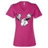Women’s Relaxed Jersey V-Neck Tee Thumbnail