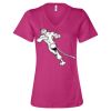 Women’s Relaxed Jersey V-Neck Tee Thumbnail