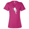Women’s Relaxed Jersey V-Neck Tee Thumbnail