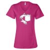 Women’s Relaxed Jersey V-Neck Tee Thumbnail
