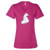 Women’s Relaxed Jersey V-Neck Tee Thumbnail