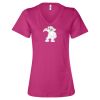 Women’s Relaxed Jersey V-Neck Tee Thumbnail
