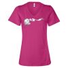 Women’s Relaxed Jersey V-Neck Tee Thumbnail
