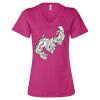 Women’s Relaxed Jersey V-Neck Tee Thumbnail