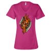 Women’s Relaxed Jersey V-Neck Tee Thumbnail
