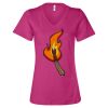 Women’s Relaxed Jersey V-Neck Tee Thumbnail