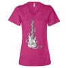 Women’s Relaxed Jersey V-Neck Tee Thumbnail