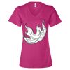 Women’s Relaxed Jersey V-Neck Tee Thumbnail