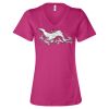 Women’s Relaxed Jersey V-Neck Tee Thumbnail