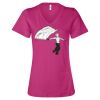 Women’s Relaxed Jersey V-Neck Tee Thumbnail