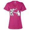 Women’s Relaxed Jersey V-Neck Tee Thumbnail