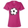 Women’s Relaxed Jersey V-Neck Tee Thumbnail