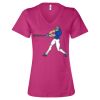 Women’s Relaxed Jersey V-Neck Tee Thumbnail